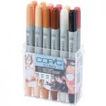 Copic Ciao Skin Tones Colour Marker Pen Set | Set of 12