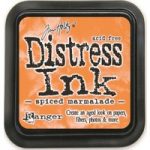 Ranger Distress Ink Pad 3in x 3in by Tim Holtz | Spiced Marmalade