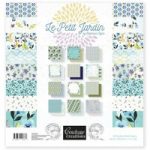 Couture Creations Paper Pad 12in x 12in 24 Sheets | Le Petit Jardin Collection