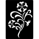 Creative Expressions Mini Stencil Floral Flourish