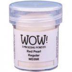 WOW! Pearlescent Embossing Powder Red Pearl Regular | 15ml Jar