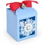 Sizzix Thinlits Die Set Snowflake Favor Box Set of 4 by Jordan Caderao