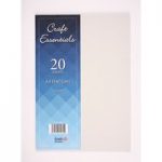 Craft UK Essentials A4 Card Owl Grey | 20 pack