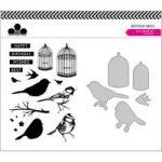 Craftwork Cards Die & Stamp Set Birthday Birds | Set of 23