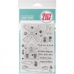 Avery Elle – Clear Stamp Set 4in x 6in Windmill