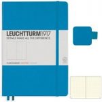 Leuchtturm1917 Azure Medium Notebook & Pen Loop Bundle | Dotted