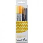 Copic Doodle Marker Pen Set Pack Yellow | Set of 4