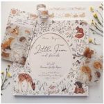 Craft Consortium 12in x 12in Premium Gummed Paper Pad 40 Sheets | Little Fawn & Friends Collection
