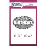 Creative Stamps A6 Stamp Birthday Sentiment Set of 2 | Focal Stamps Collection