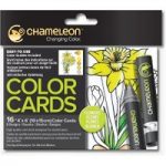 Chameleon Colour Cards Flowers | 16 Sheets