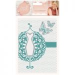 Crafter’s Companion Sara Signature Collection 5inx7in Cut & Emboss Folder Sewn with Love Sew Lovely