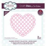 Sue Wilson Die Set Woven Heart Set of 2 | Filigree Artistry Collection
