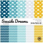 Sticker Kitten Essentials Paper Pad Seaside Dreams 6in x 6in | 30 Sheets