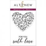 Altenew Stamp Set Magnolia Heart | Set of 2