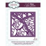 Creative Expressions Die Set Hearts & Roses by Lisa Horton Set of 7 | Broken Tiles Collection