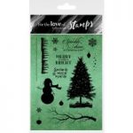Hunkydory For the Love of Stamps A6 Stamp Set Snow Much Fun! | Set of 16