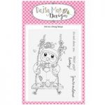 Daisy Mae Design A6 Stamp Set Owl on a Swing | Set of 4