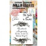 AALL & Create A6 Stamp #182 Bouquet Quote Set by Fiona Paltridge
