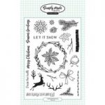 Simply Made Crafts A5 Stamp Set Traditional Christmas | Set of 22