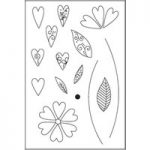 Julie Hickey Designs Stamp Set Spring Delights 3D Heartfelt Blooms | Set of 15