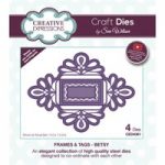 Sue Wilson Die Set Betsy Set of 4 | Frames and Tags Collection