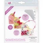 Tonic Studios Dimensions Die Set Intricate Floral Heart Bag Hearts Content | Set of 14