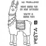 Woodware Clear Stamp Set Drama Llama