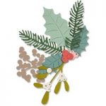 Sizzix Thinlits Die Set Winter Foliage Set of 8 | Debi Potter