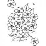 Julie Hickey Designs Stamp Set Flora Blossom | Set of 3