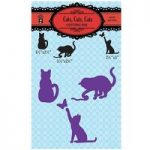 Hot Off The Press Cutting Die Set Cats Cats Cats | Set of 4