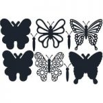 Paper Boutique Die Set Butterfly Trio | Set of 9