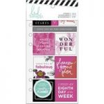 Heidi Swapp Memory Planner Fresh Start Elegant Stickers | 382 Pieces