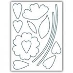 Julie Hickey Designs Die Set Spring Delights 3D Heartfelt Blooms | Set of 12