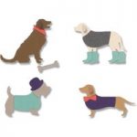Sizzix Thinlits Die Set Country Canines Set of 10 by Samantha Barnett