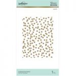 Spellbinders Glimmer Hot Foil Stamp Plate Scattered Dot Pattern