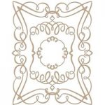 Spellbinders Glimmer Hot Foil Stamp Plates Elegant Rectangle | Set of 3