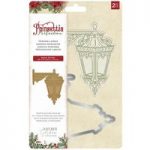 Crafter’s Companion Nature’s Garden Stamp & Die Victorian Lantern Set of 2 | Poinsettia Perfection