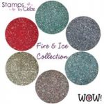 Stamps by Chloe Set of 6 WOW Embossing Glitters – Fire and Ice Collection