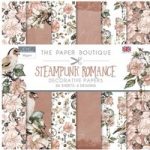 Paper Boutique 6in x 6in Decorative Paper Pad 160gsm 36 Sheets | Steampunk Romance