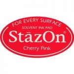 Tsukineko StazOn Ink Pad Cherry Pink