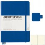 Leuchtturm1917 Royal Blue Medium Notebook & Pen Loop Bundle | Dotted