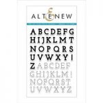 Altenew – Thick and Thin Alpha Stamp Set