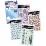 Hunkydory All Of A Flutter Die & Stamp Complete Bundle