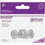 Gemini Die Set Expressions Good Luck Sentiment | Set of 2