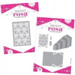 Bright Rosa Elongated Hexagon Card & Northlight Panel Die Set Bundle