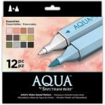 Spectrum Noir Aqua Marker Pen Set Essential | Set of 12