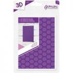Gemini A6 3D Embossing Folder Honeycomb
