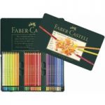 Faber Castell Polychromos Artists’ Colour Pencil Set | Tin of 60