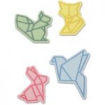 Sizzix Thinlits Die Set Origami Animals Set of 8 by Olivia Rose
