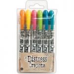 Ranger Distress Crayon Set #01 by Tim Holtz | Pack of 6
